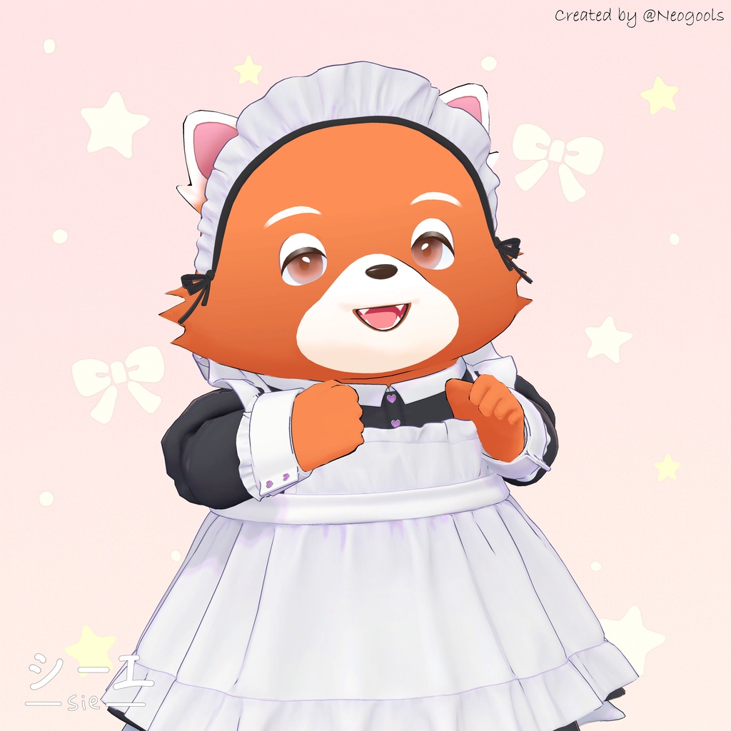 オリジナル3Dモデル Sie「シーエ」