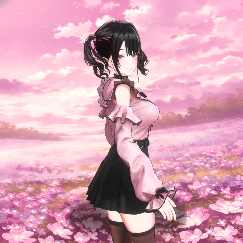 【オリジナル3Dモデル】Yua (ユア)