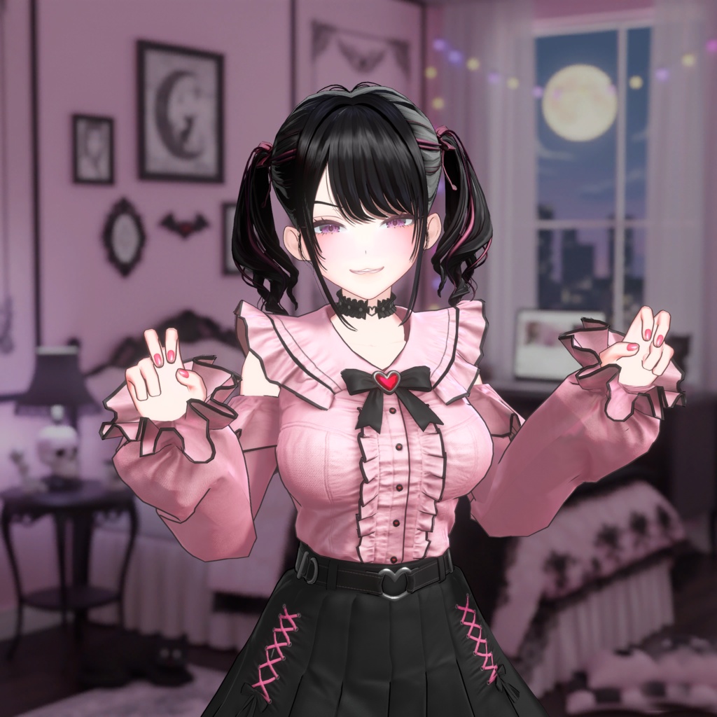 【オリジナル3Dモデル】Yua (ユア)