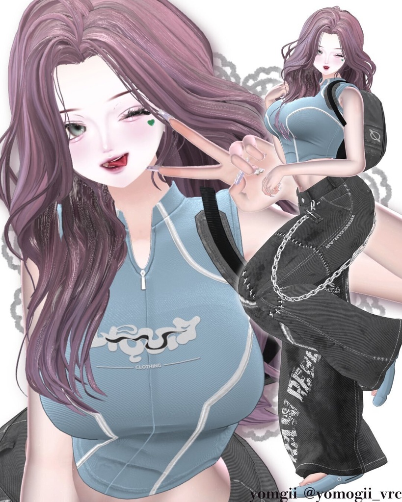 💎SALE💎〈20アバター対応〉 ✦。✨Wave-hair。✦