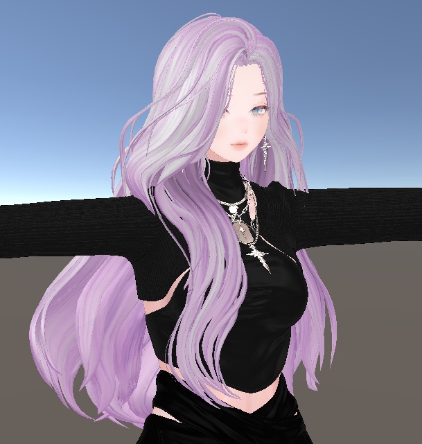 💎SALE💎〈19アバター対応〉 ✦。✨Wave-hair。✦