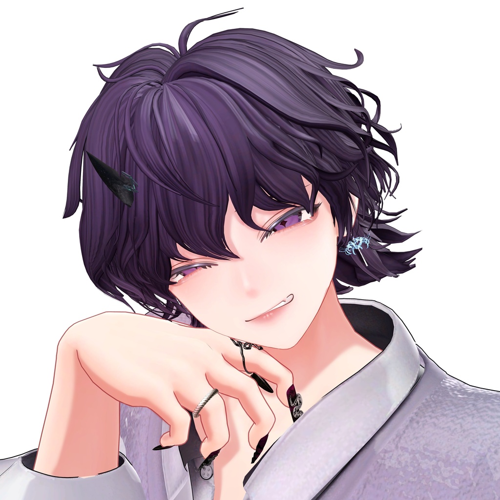 💎SALE💎〈7アバター対応〉 Man_Middle_Hair