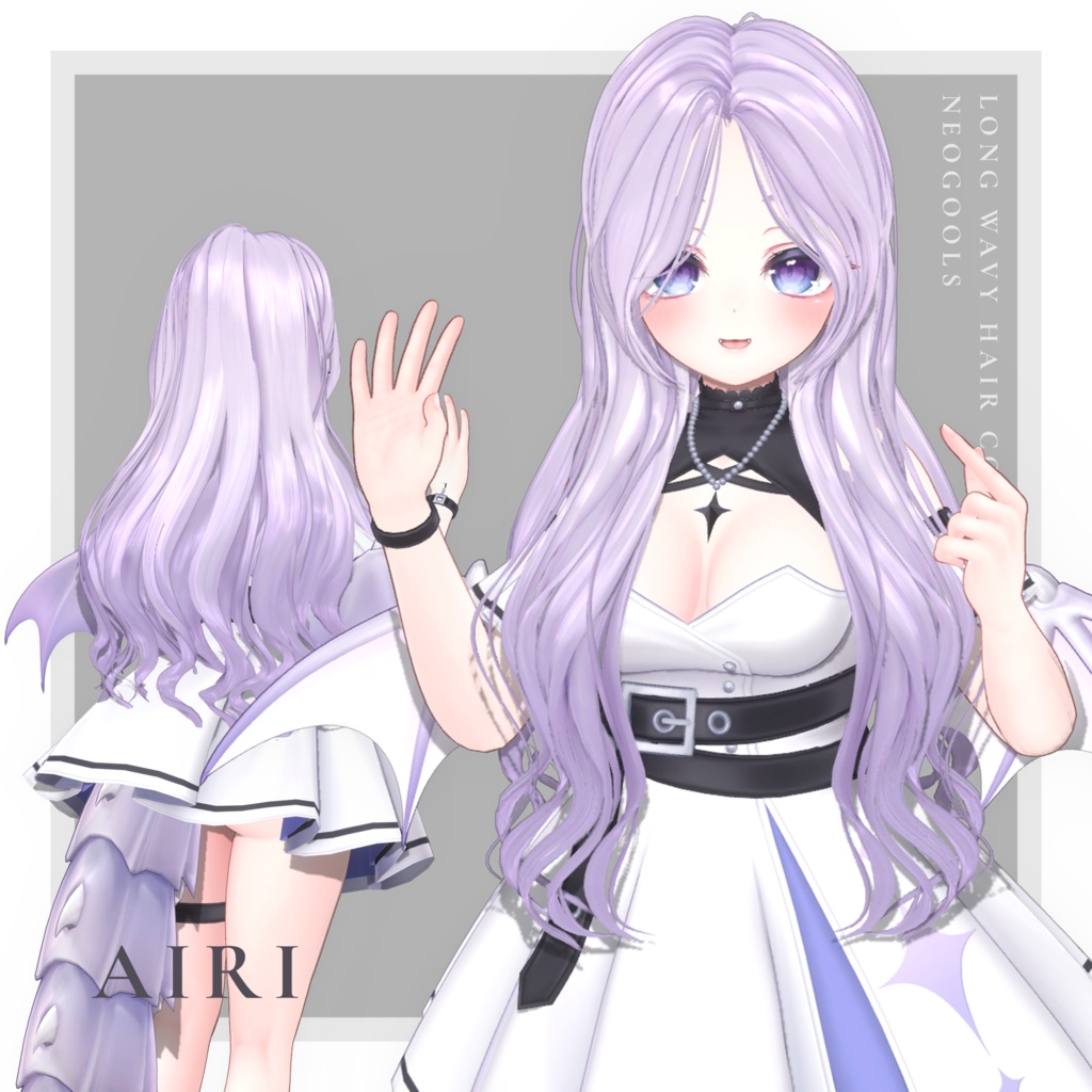 💎SALE💎〈14アバター対応〉 ✦。✨Long_Wavy_Hair。