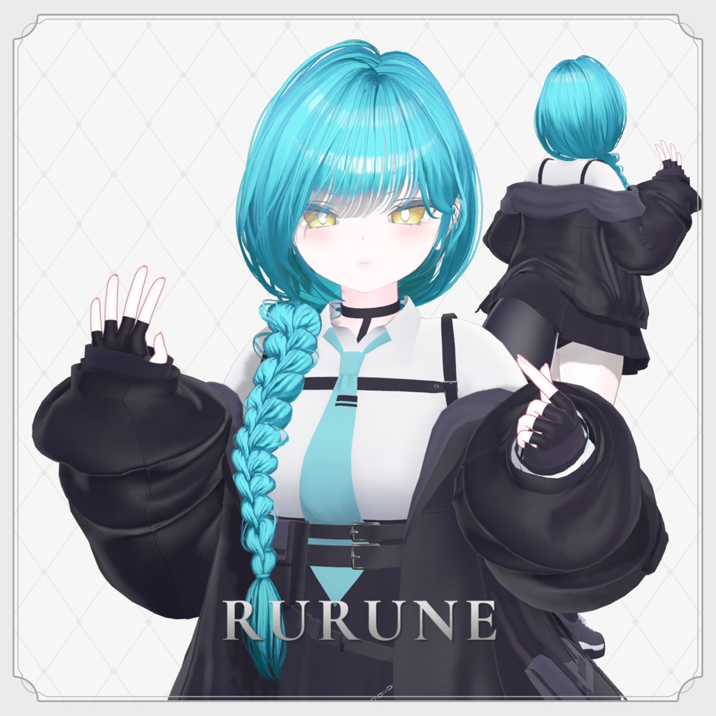 〈21アバター対応〉 ✦。✨Side_Ponytail