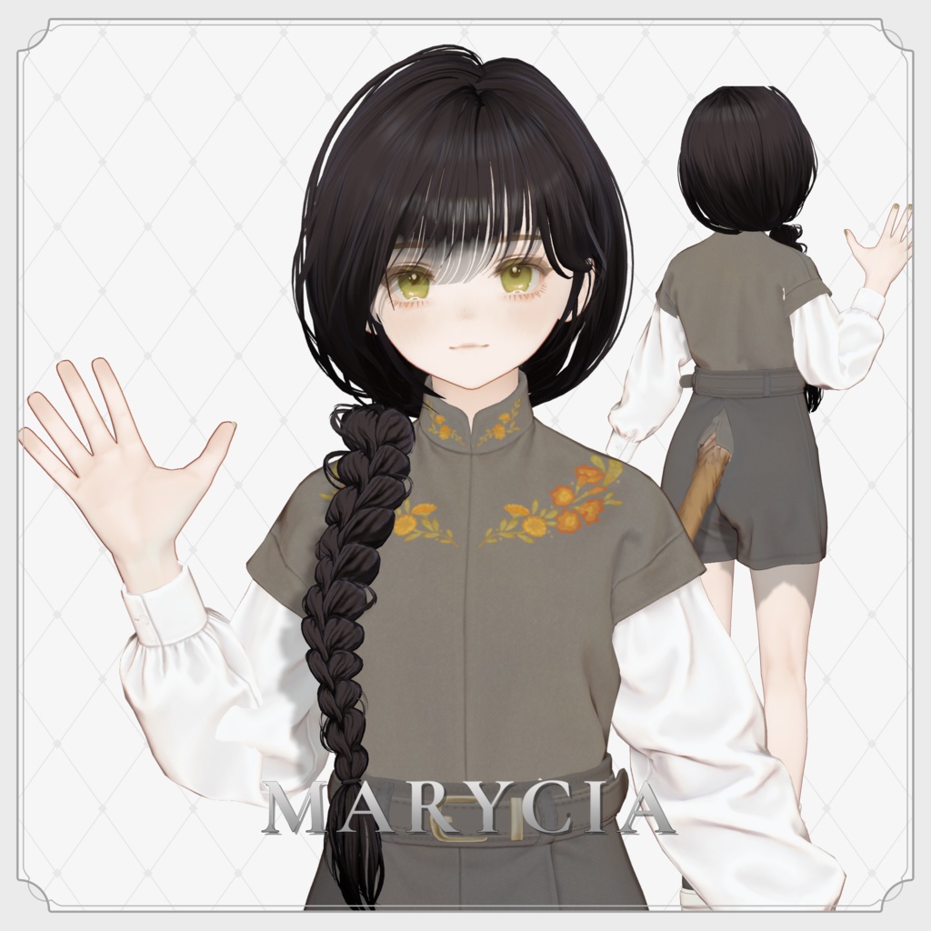 〈21アバター対応〉 ✦。✨Side_Ponytail