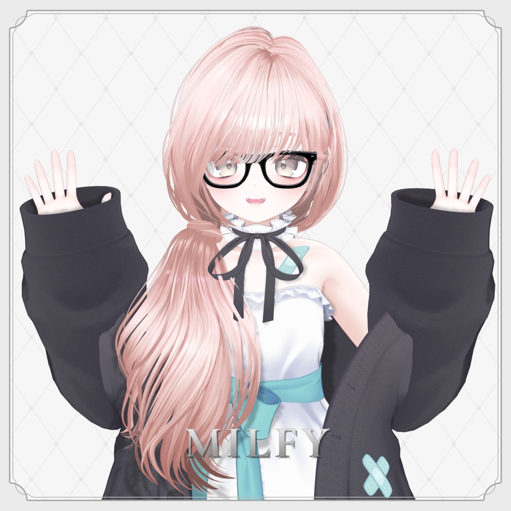〈21アバター対応〉 ✦。✨Side_Ponytail