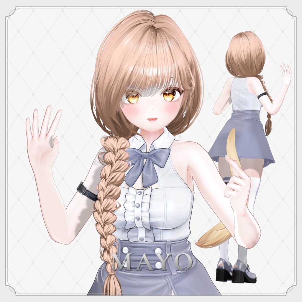 〈21アバター対応〉 ✦。✨Side_Ponytail