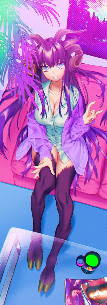 部屋着の魔胤のミニタペストリー