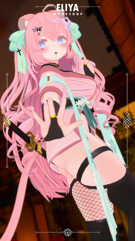 [Oriental Couture] - 桔梗 Kikyo, セレスティア Selestia, 萌 Moe, マヌカ Manuka, 愛莉 Airi 缩略图 9