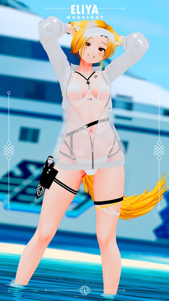 [Coastal Life] - 桔梗 Kikyo, セレスティア Selestia, 萌 Moe, マヌカ Manuka 缩略图 12