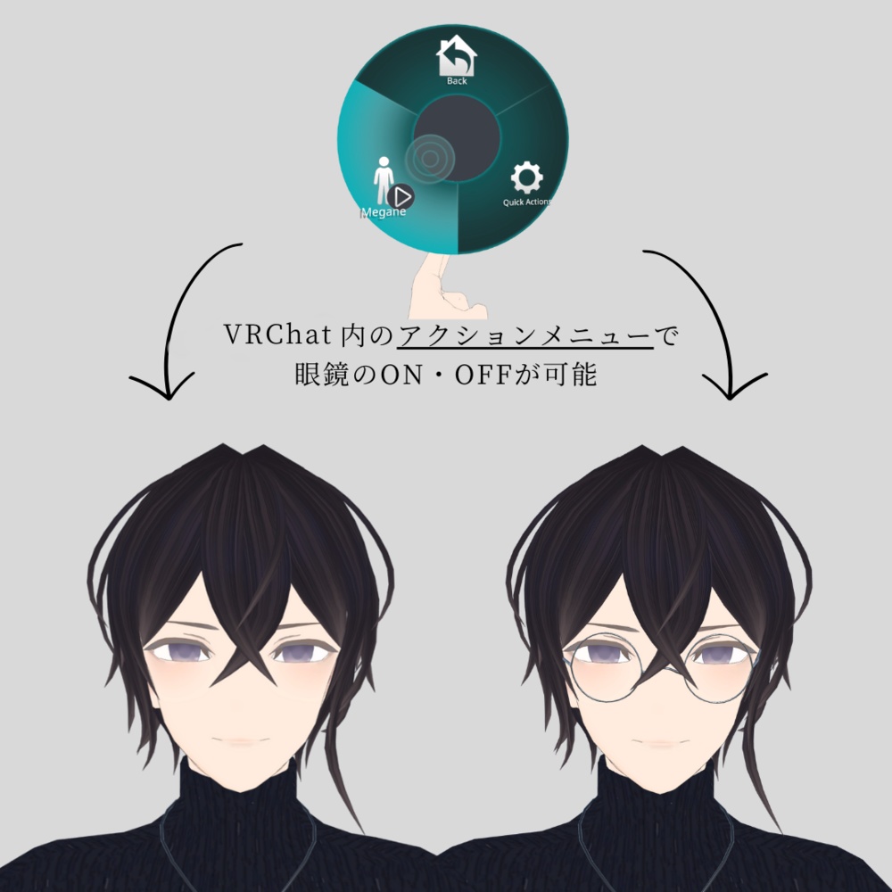 【オリジナル3Dモデル】葵 -あおい-