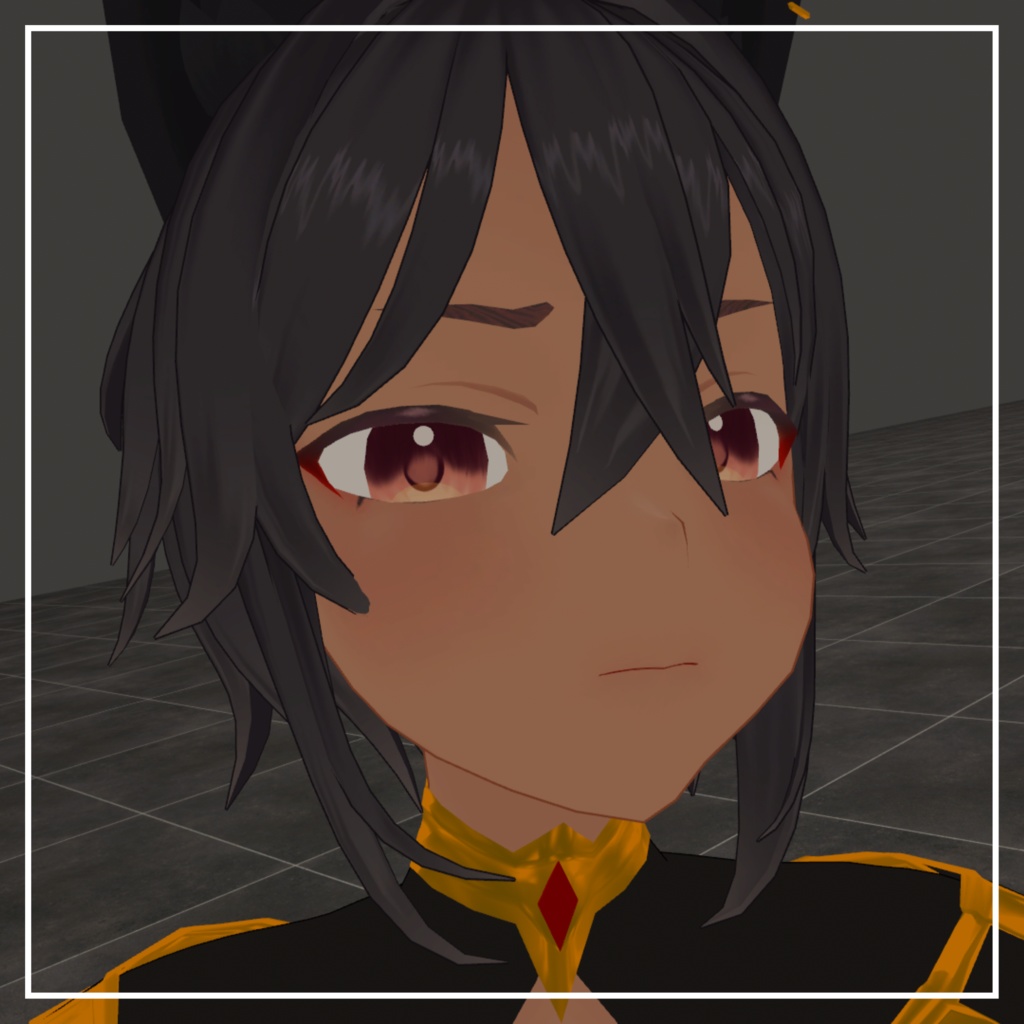 【オリジナル3Dモデル】Ryuze -リュゼ-