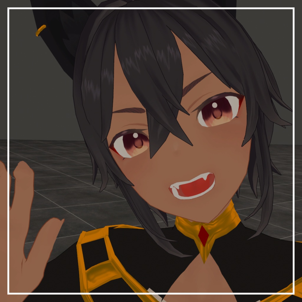 【オリジナル3Dモデル】Ryuze -リュゼ-