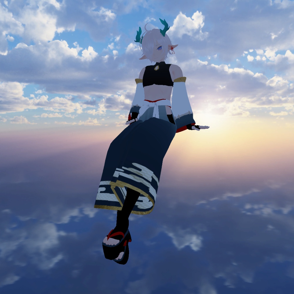 【オリジナル3Dモデル】連 -レン-