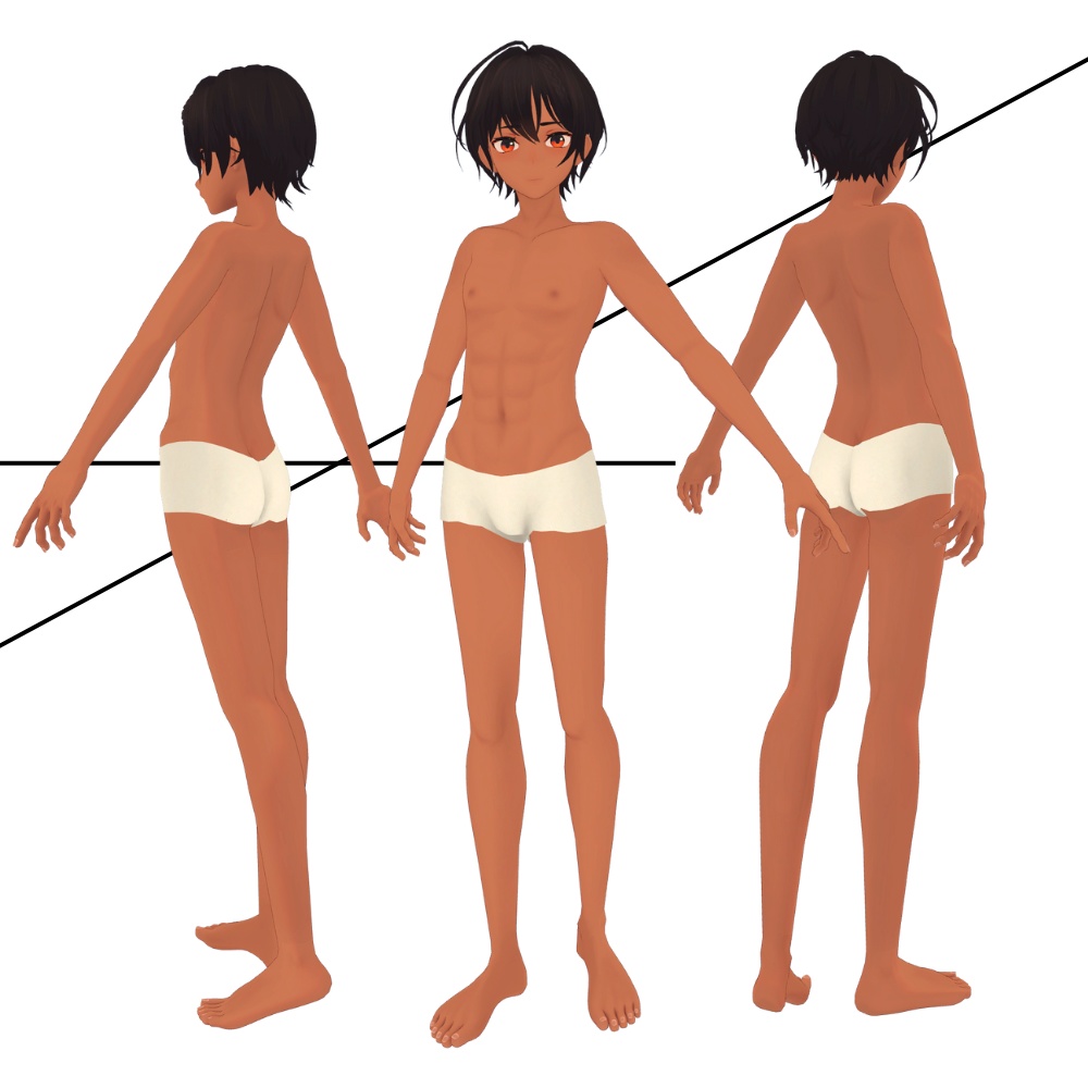 【オリジナル3Dモデル】ソマリ -somali-