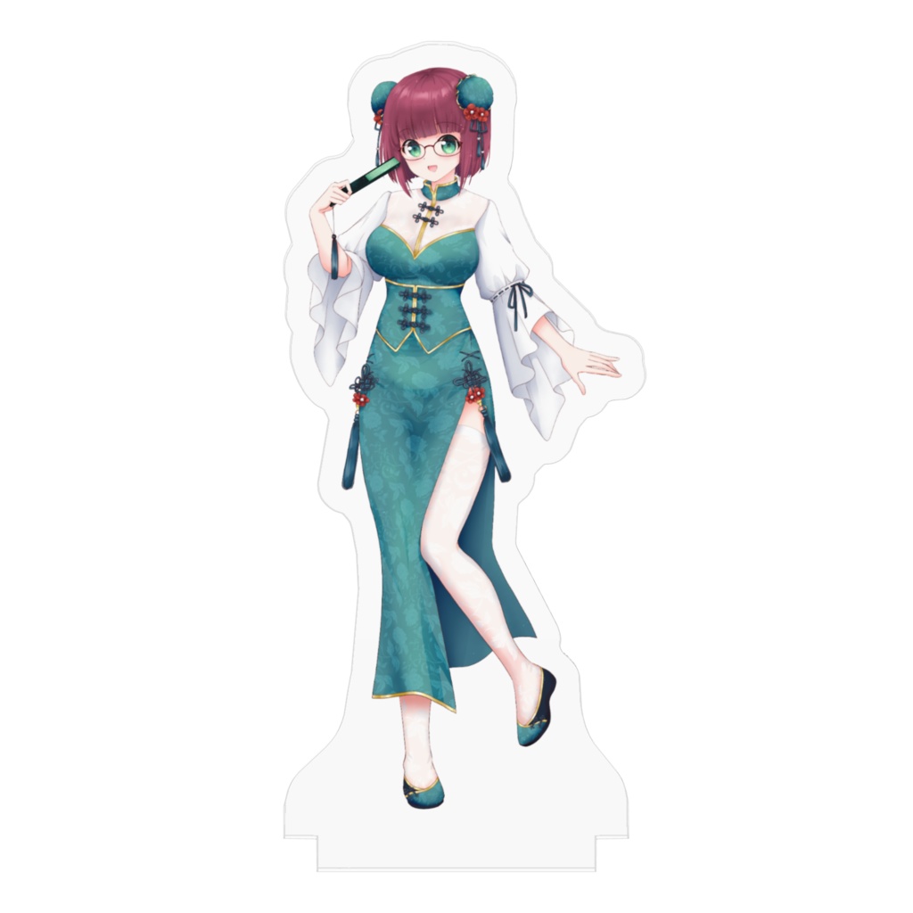 アクリルフィギュア(春の和装メイド&チャイナデザイン)