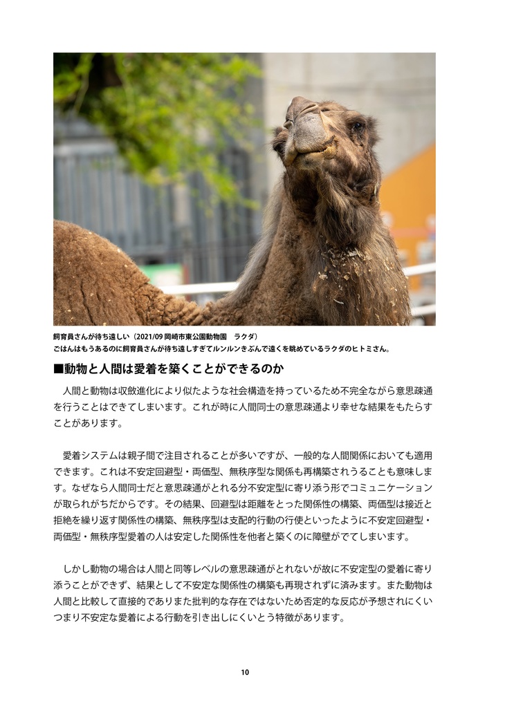 【特注対応・納期4W以内】人はなぜ動物たちとふれあいたがるのか