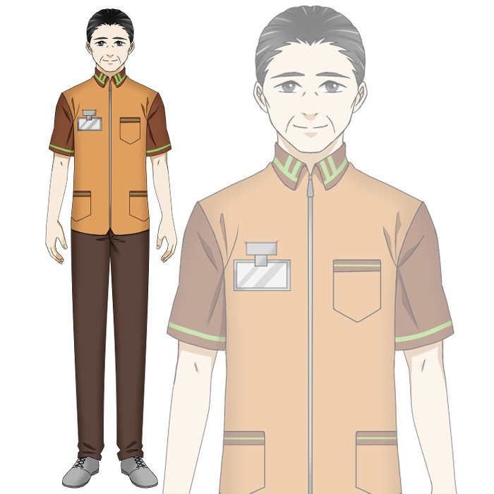 コンビニ店員男性２