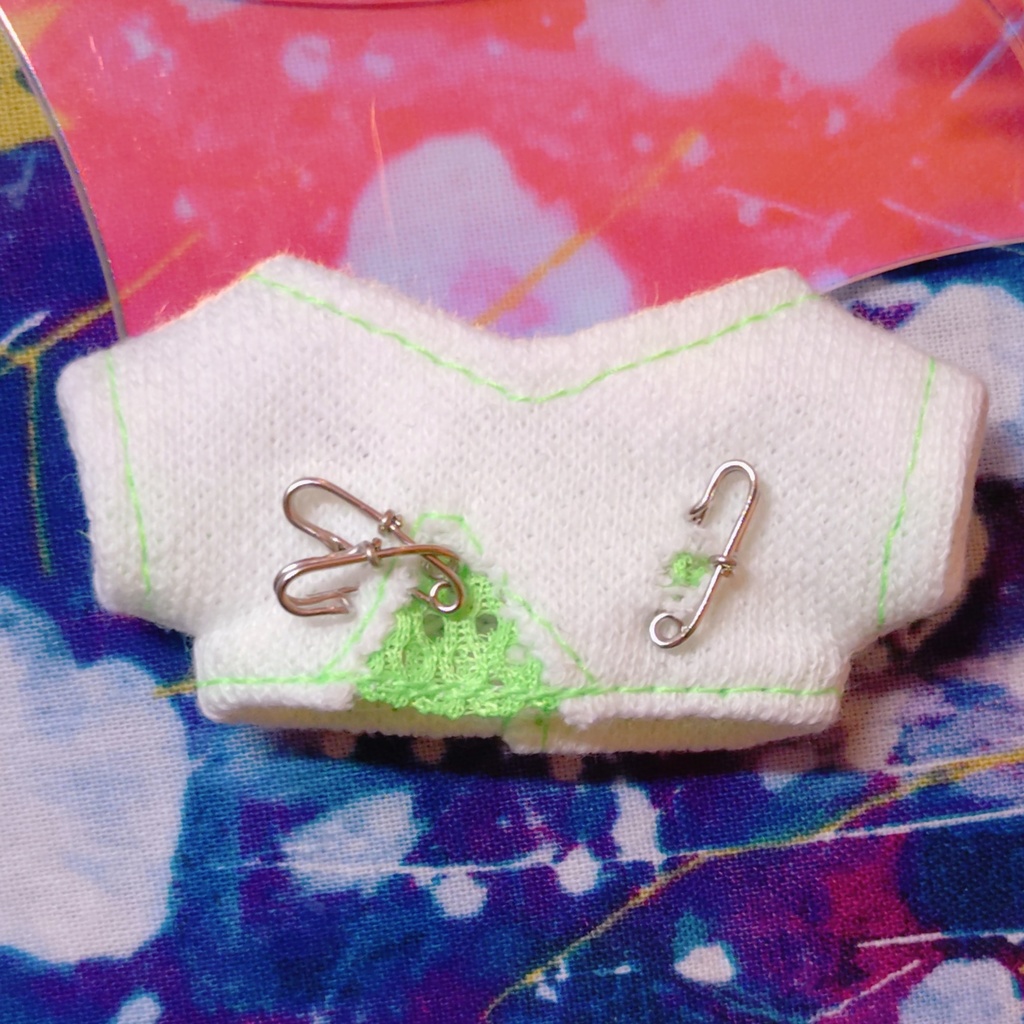 メッシュ&ピンTシャツ