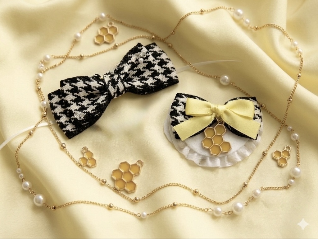 Crazy:Bモチーフset【ヘッドドレス+スタイ】