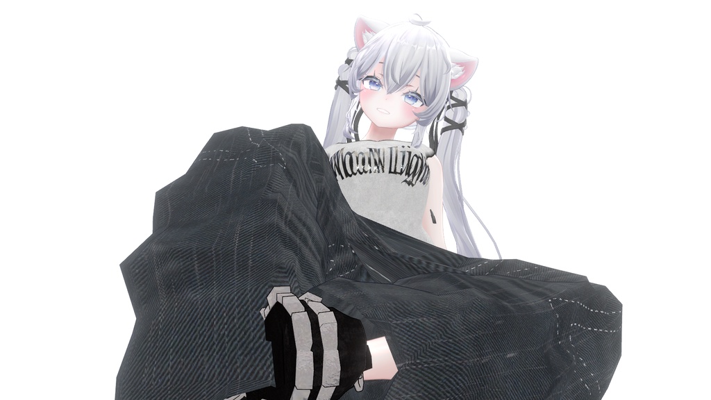 『Sio対応』腰パンジーンズ【VRC衣装】