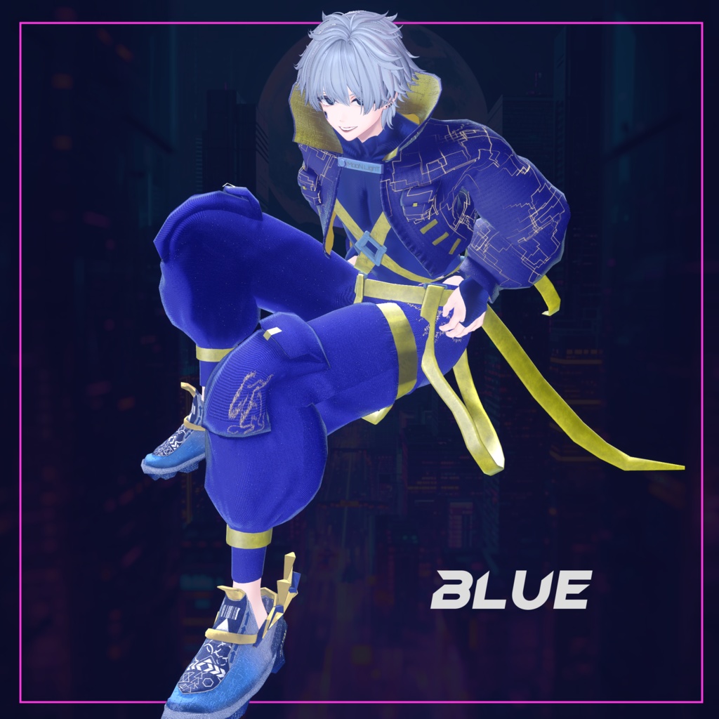 【狛乃対応衣装】Cyber MODE for 狛乃【オリジナル3Dモデル】