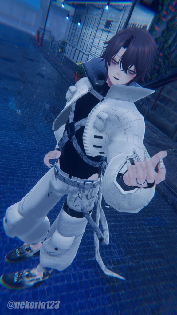 【狛乃対応衣装】Cyber MODE for 狛乃【オリジナル3Dモデル】