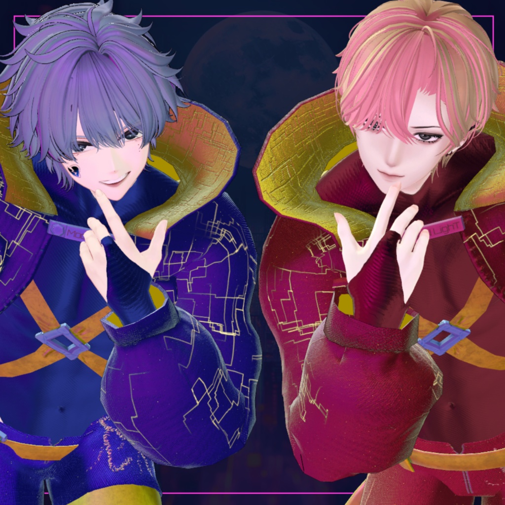 【狛乃対応衣装】Cyber MODE for 狛乃【オリジナル3Dモデル】