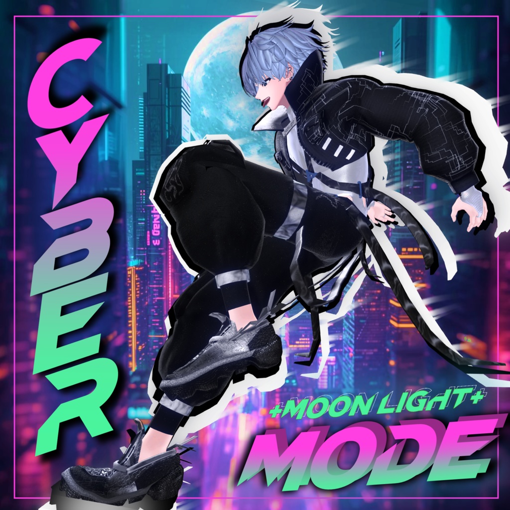 【狛乃対応衣装】Cyber MODE for 狛乃【オリジナル3Dモデル】