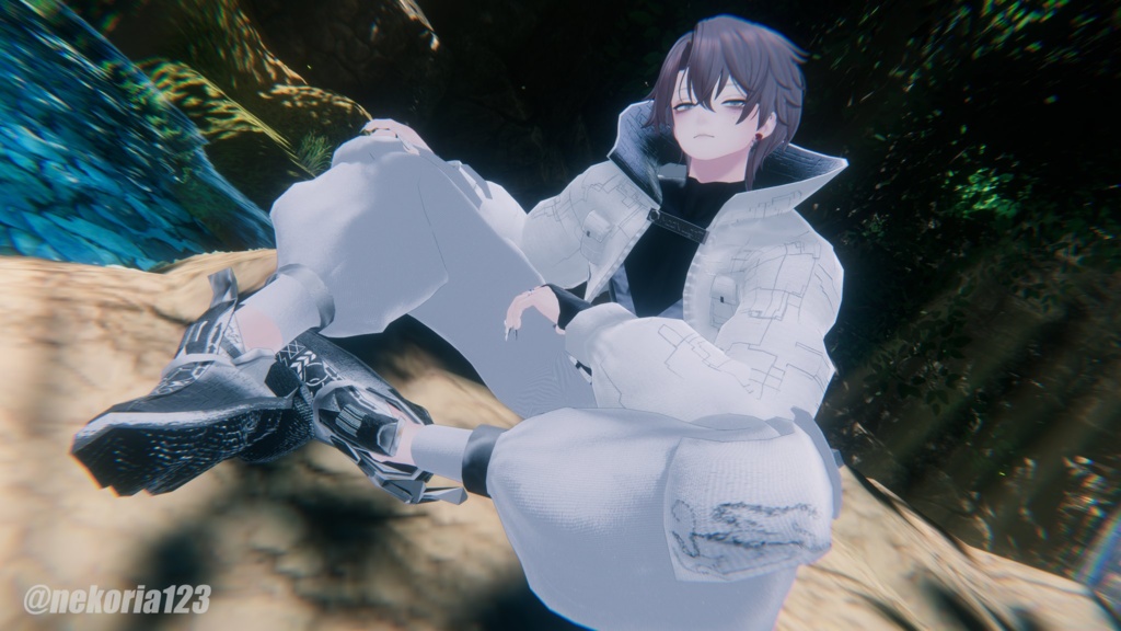 【狛乃対応衣装】Cyber MODE for 狛乃【オリジナル3Dモデル】