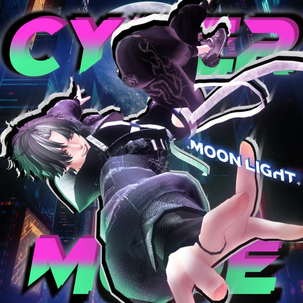 【水瀬対応衣装】Cyber MODE for 水瀬【オリジナル3Dモデル】