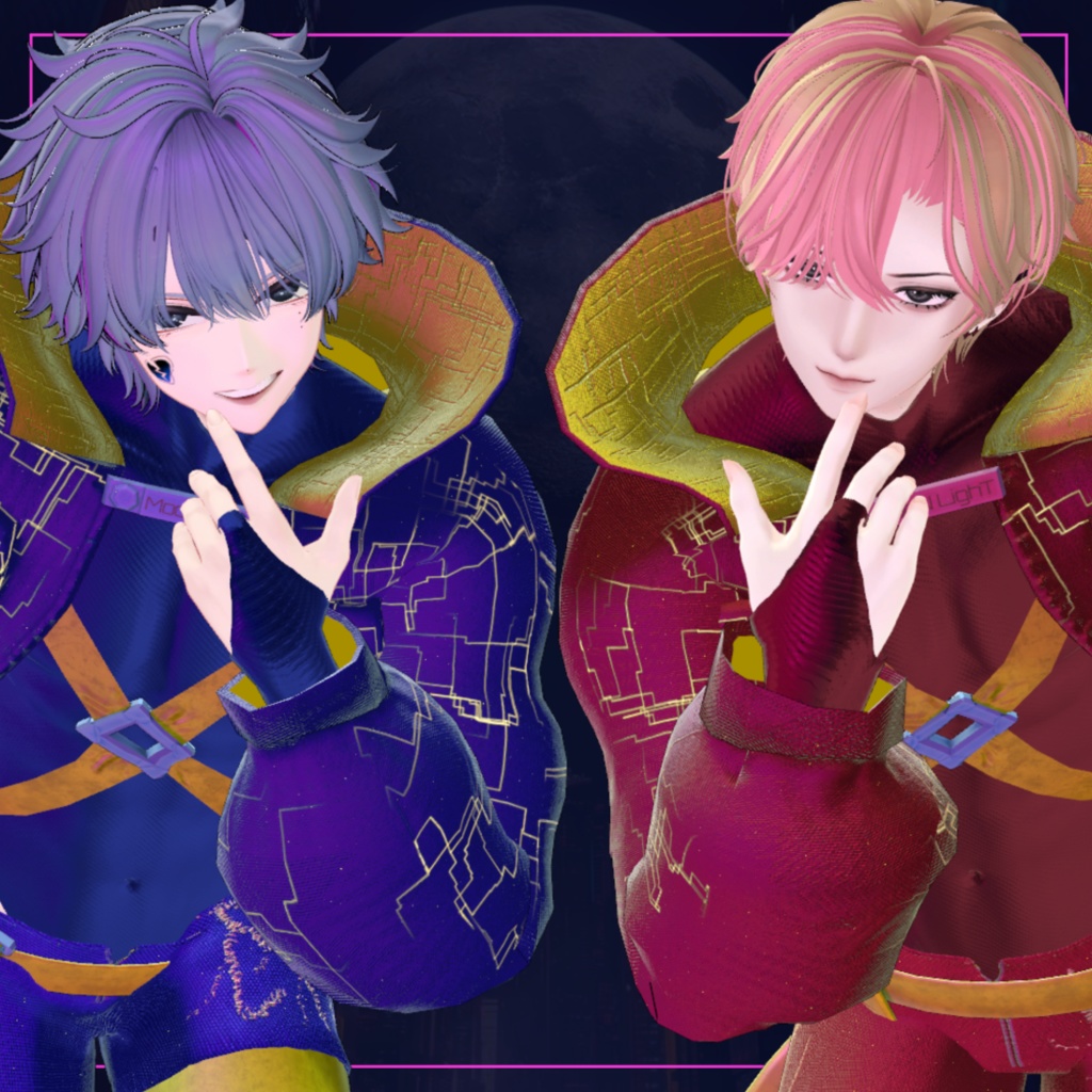 【水瀬対応衣装】Cyber MODE for 水瀬【オリジナル3Dモデル】