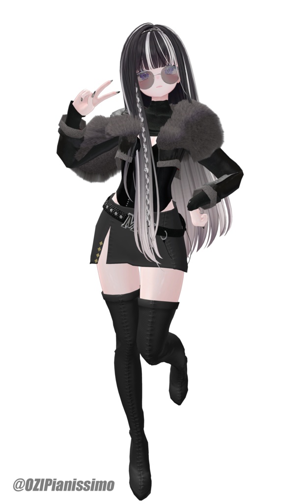 【✨期間限定セール✨】Lunar Fur Muse【オリジナル3Dセットアップ衣装】