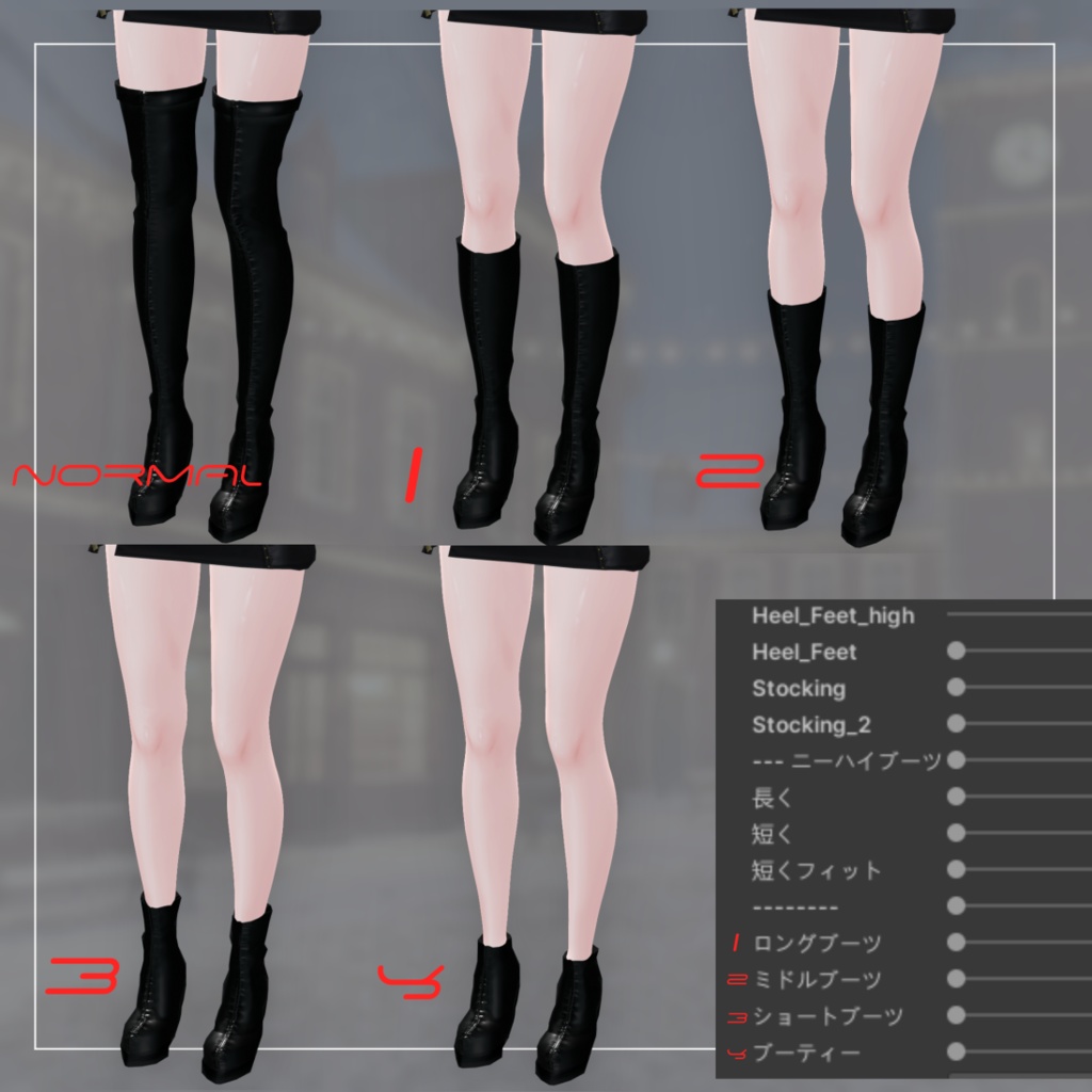 【✨期間限定セール✨】Lunar Fur Muse【オリジナル3Dセットアップ衣装】