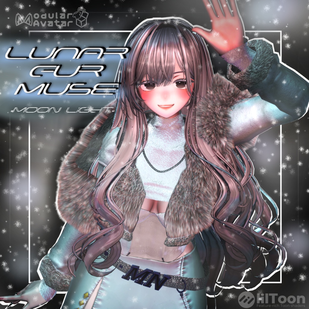 【✨期間限定セール✨】Lunar Fur Muse【オリジナル３Dセットアップ衣装】