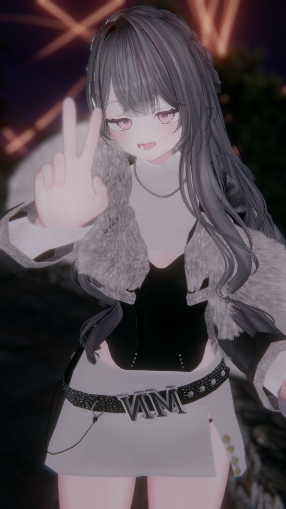 【✨期間限定セール✨】Lunar Fur Muse【オリジナル3Dセットアップ衣装】