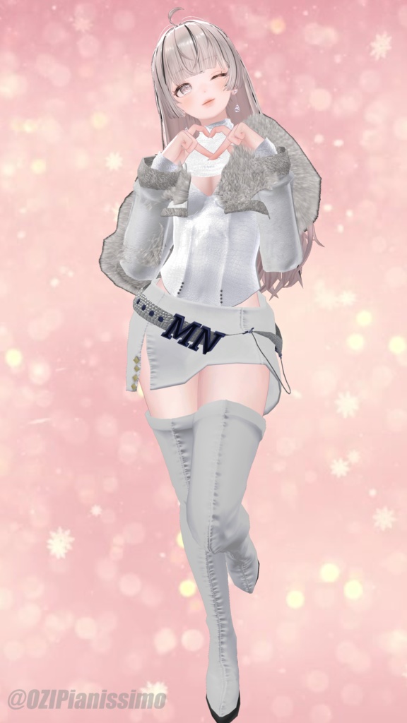 【✨期間限定セール✨】Lunar Fur Muse【オリジナル3Dセットアップ衣装】