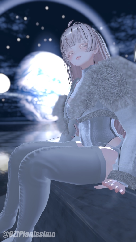 【✨期間限定セール✨】Lunar Fur Muse【オリジナル3Dセットアップ衣装】