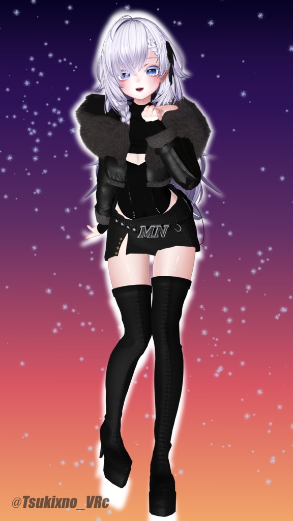 【✨期間限定セール✨】Lunar Fur Muse【オリジナル3Dセットアップ衣装】