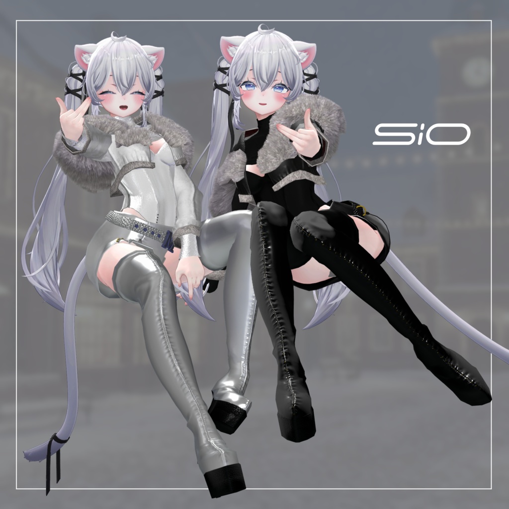 【✨期間限定セール✨】Lunar Fur Muse【オリジナル3Dセットアップ衣装】