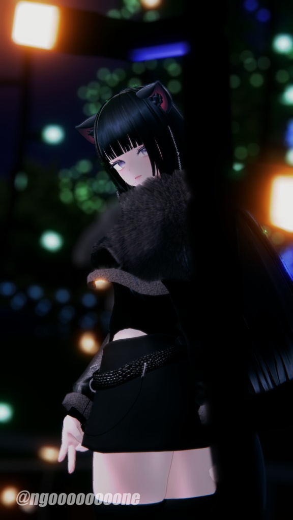 【✨期間限定セール✨】Lunar Fur Muse【オリジナル3Dセットアップ衣装】