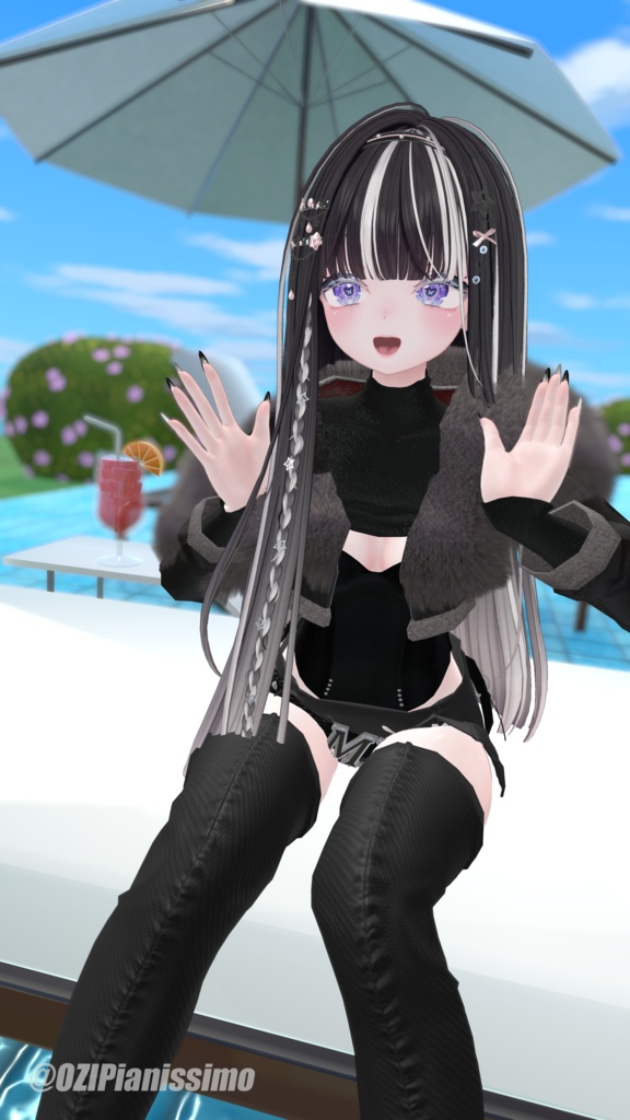 【✨期間限定セール✨】Lunar Fur Muse【オリジナル3Dセットアップ衣装】