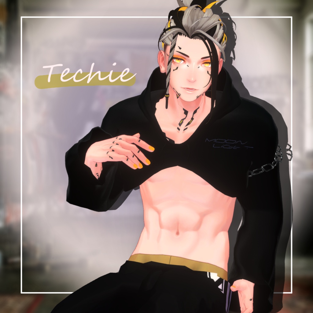 【 Free 】Short_Hoodie 【8アバター対応】