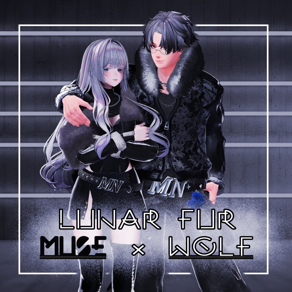 ❗❗❗❗Sale❗❗❗❗【男性アバター対応】Lunar Fur Wolf【オリジナル3D衣装】