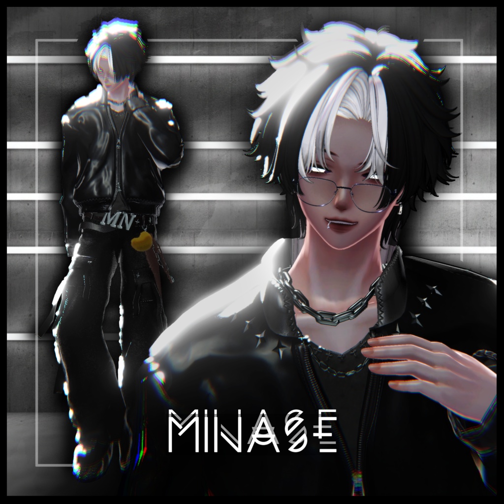 ❗❗❗❗Sale❗❗❗❗【男性アバター対応】Lunar Fur Wolf【オリジナル3D衣装】