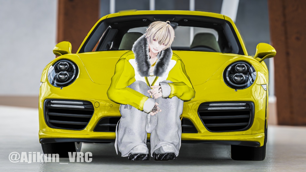 ❗❗❗❗Sale❗❗❗❗【男性アバター対応】Lunar Fur Wolf【オリジナル3D衣装】