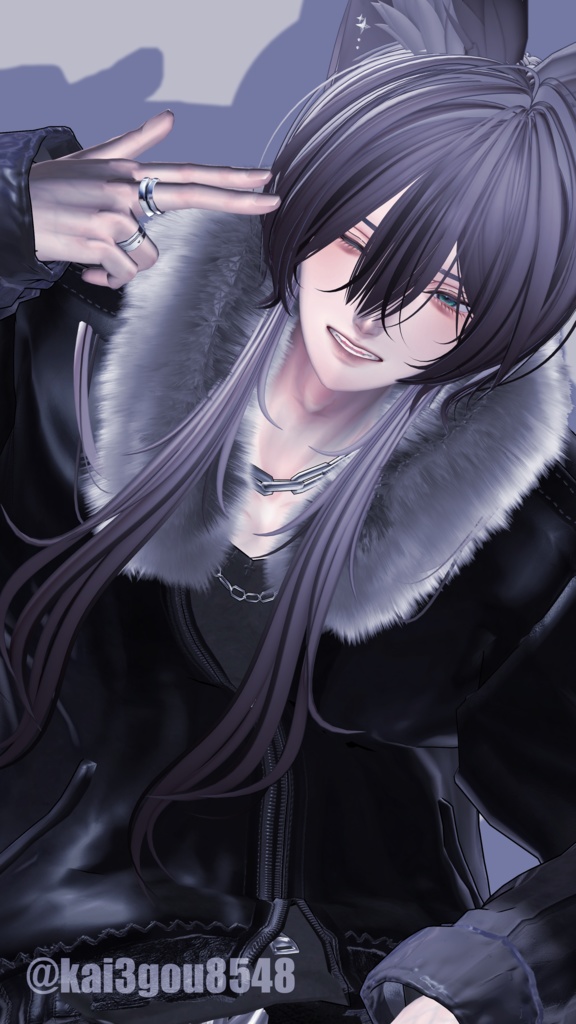 ❗❗❗❗Sale❗❗❗❗【男性アバター対応】Lunar Fur Wolf【オリジナル3D衣装】