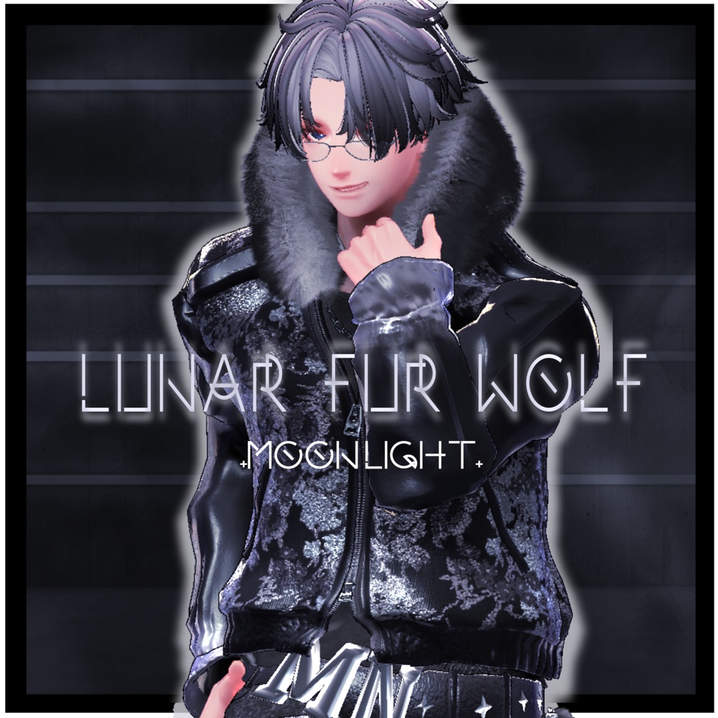❗❗❗❗Sale❗❗❗❗【男性アバター対応】Lunar Fur Wolf【オリジナル3D衣装】