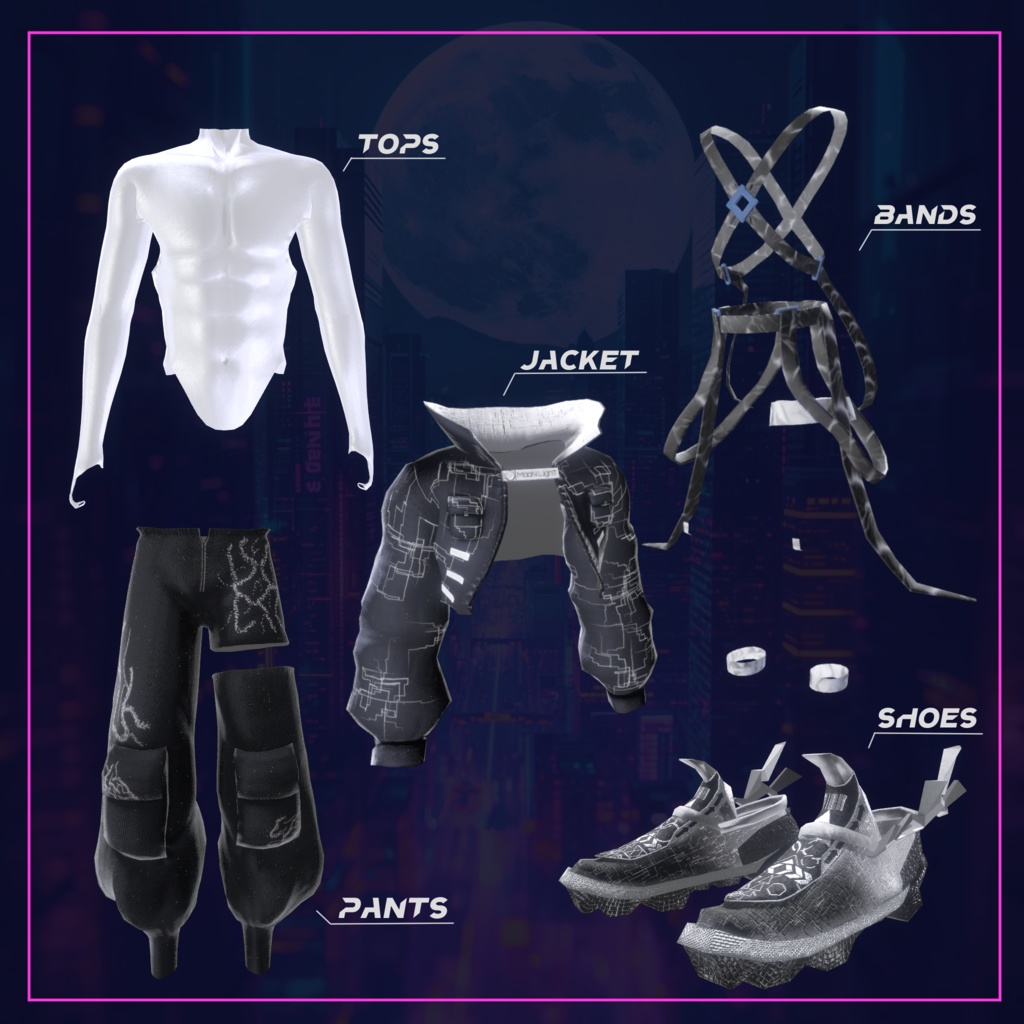 【斑霞、珍飯亭追加対応】 Cyber MODE for 4 AVATAR 【❗❗❗Sale❗❗❗】