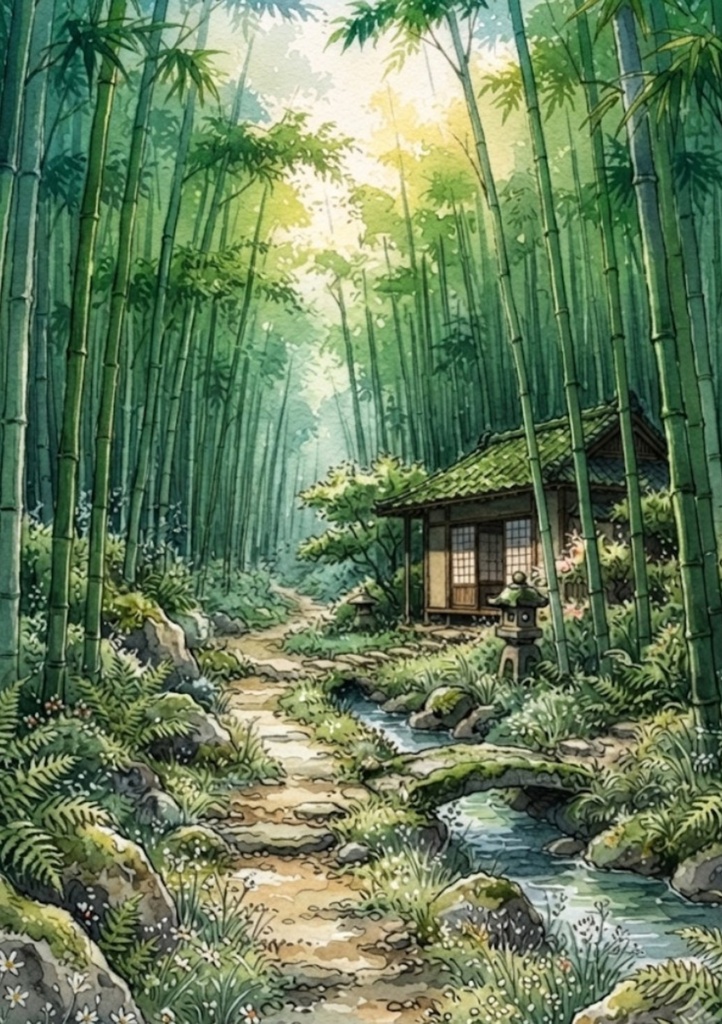 【4枚セット】日本の美しい風景 デジタル素材 ポストカード